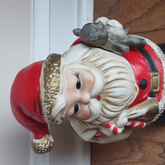 Vintage Homeco Ceramic Santa Clause Bank - Picture 3 of 5